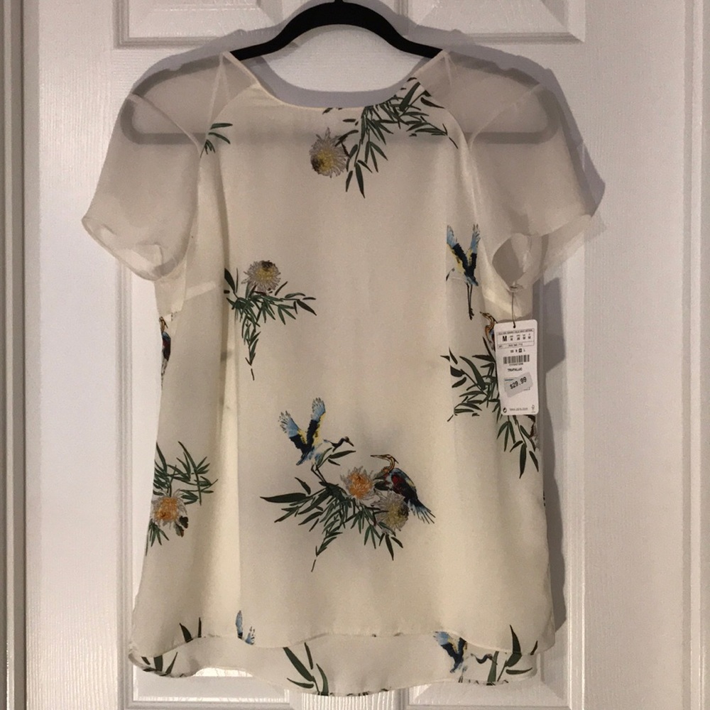 NWT Flowy Zara Blouse